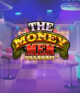 Dive into the dynamic world of The Money Men Megaways slot by Pragmatic Play, highlighting a bold logo with shining stars set against a luxurious background. This image conveys the excitement and glamour of high-stakes gambling with its stunning colors and design. Perfect for gambling fans looking for a taste of Vegas. 