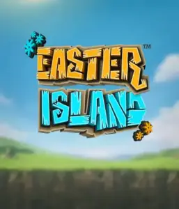 A lively view of Yggdrasil's Easter Island slot, featuring its bright sky and playful design touches. This image captures the slot's dynamic gameplay with unique reel expansions, enhanced by its charming visual effects, enticing for those fascinated by engaging and innovative slots.