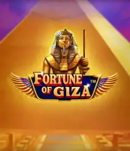 Uncover the mystical world of Fortune of Giza slot by Pragmatic Play, showcasing a noble depiction of a Pharaoh before the iconic pyramid backdrop. This graphic portrays the glory of Egyptian heritage, great for those interested in ancient civilizations, offering a thrilling escape.